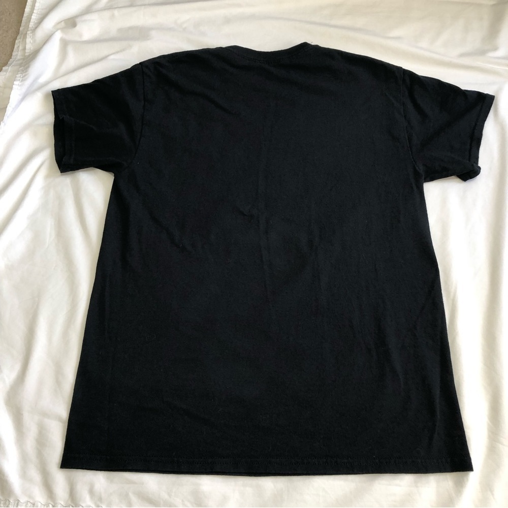 Dog Mom Pink Sparkly Metallic Graphic T-shirt Black Size M Shirt Sleeve - Picture 6 of 6